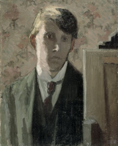 アーティストの肖像、1906 作： Spencer Frederick Gore