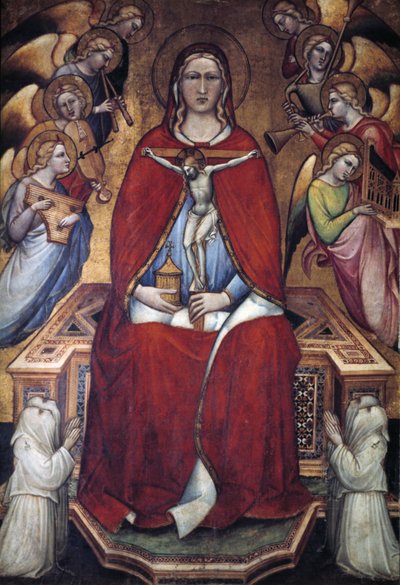 行列バナー、c1395-1400 作： Aretino Luca Spinello or Spinelli