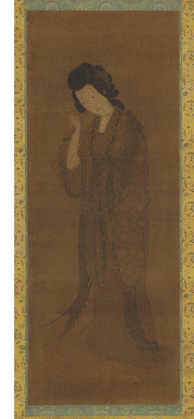 女性の立ち姿 作： Spurious signature of Yuan Qian