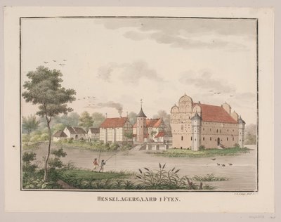 Funen の Hesselagergaard 作： Søren L. Lange