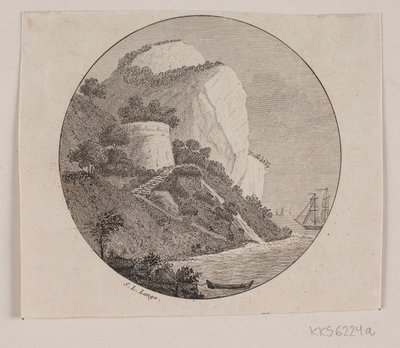 山のMoens Klint 作： Søren L. Lange