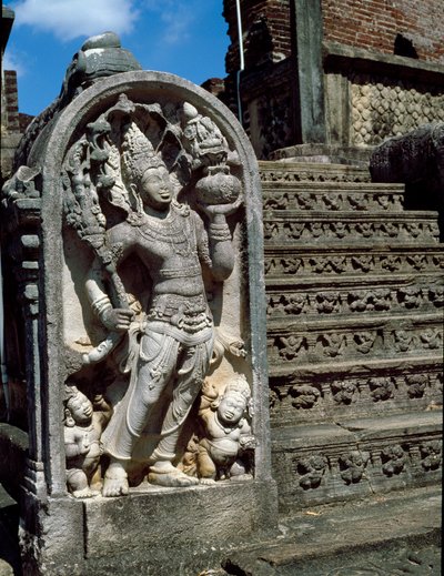 仏教寺院の入り口 作： Sri Lankan