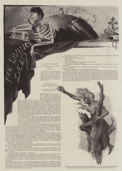 Outram TristramによるThe Living Deadのイラスト 作： St. George Hare