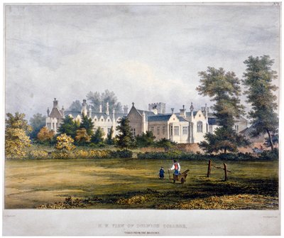 ダルウィッチ・カレッジ、ロンドン、c1830 作： Standidge and Co