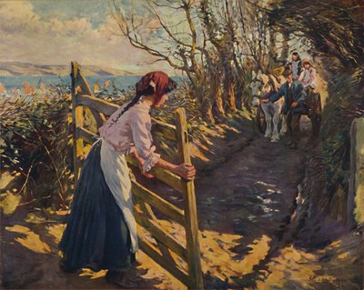 1909年2月のサンシャイン。 作： Elizabeth Adela Stanhope Forbes