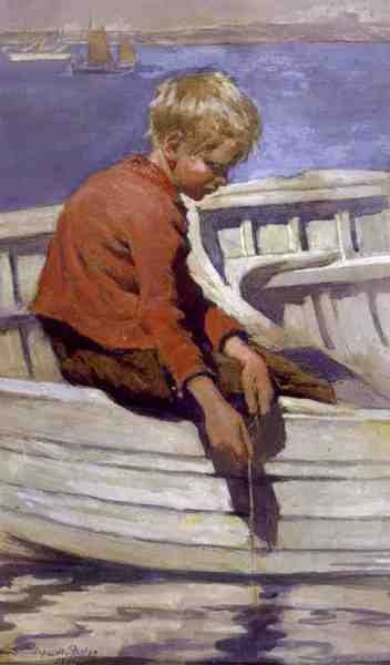 ボーイフィッシング 作： Stanhope Alexander Forbes