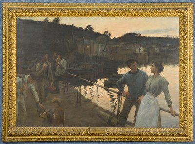 ホームアロング、イブニング 作： Stanhope Alexander Forbes