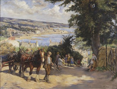 ポール・ヒルにて 作： Stanhope Alexander Forbes