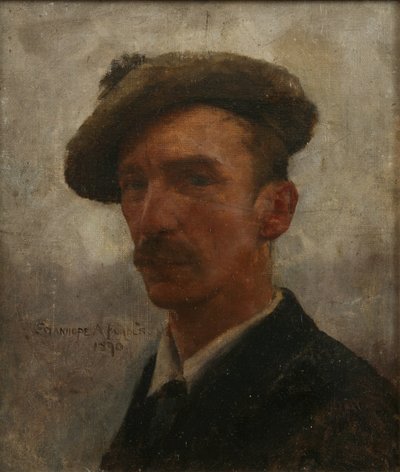 セルフポートレート 作： Stanhope Alexander Forbes