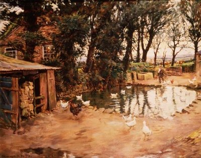 鴨の池 作： Stanhope Alexander Forbes