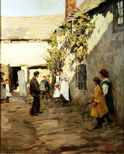 遍歴する音楽家 作： Stanhope Alexander Forbes
