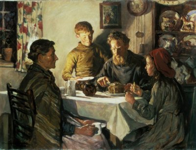 家族の生活 作： Stanhope Forbes