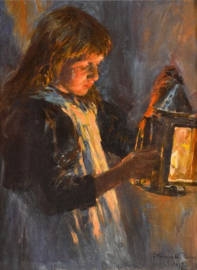 ランタン 作： Stanhope Forbes