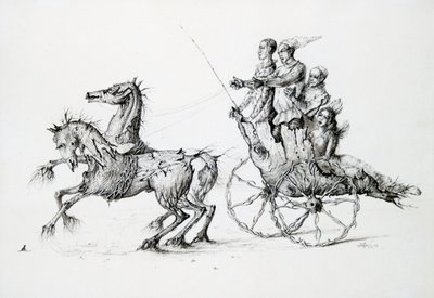 バルーシェの死、c1850-1890 作： Stanislas Lepine