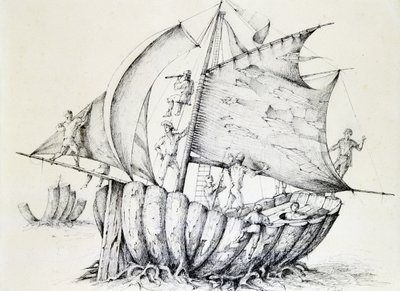 船、c1850-1890 作： Stanislas Lepine