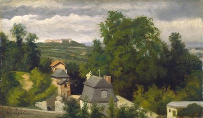 カーン郊外の景色 作： Stanislas Lepine