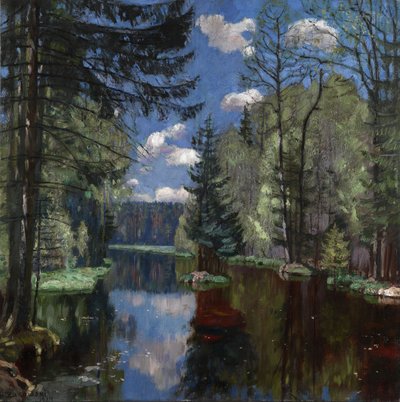 フォレストレイク、1934年 作： Stanislav Julianovic Zukovskij