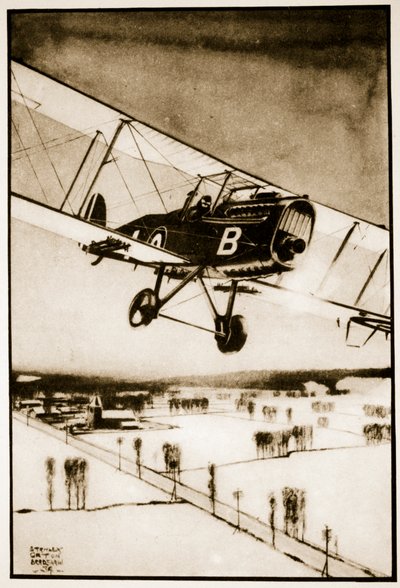 R.A.F は輸送ストライクを阻止するために支援します 作： Stanley Orton Bradshaw
