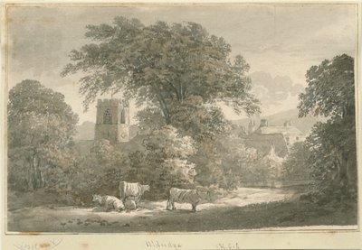アルドリッジ教会：彫刻、nd [1762-1802] 作： Stebbing Shaw