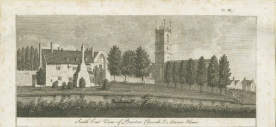 バートンアポントレント修道院：彫刻、nd [c 1795]（印刷） 作： Stebbing Shaw