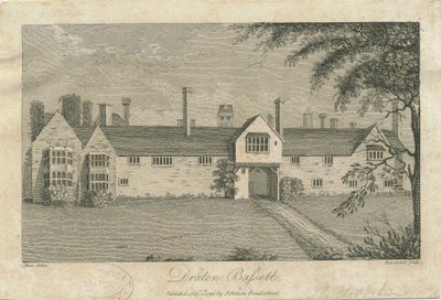 ドレイトン・バセット-「ドレイトン・マナー」：彫刻、nd [c 1791]（印刷） 作： Stebbing Shaw