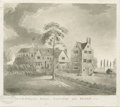 ダンストールホール：アクアチント彫刻、nd [1762-1802]（印刷） 作： Stebbing Shaw