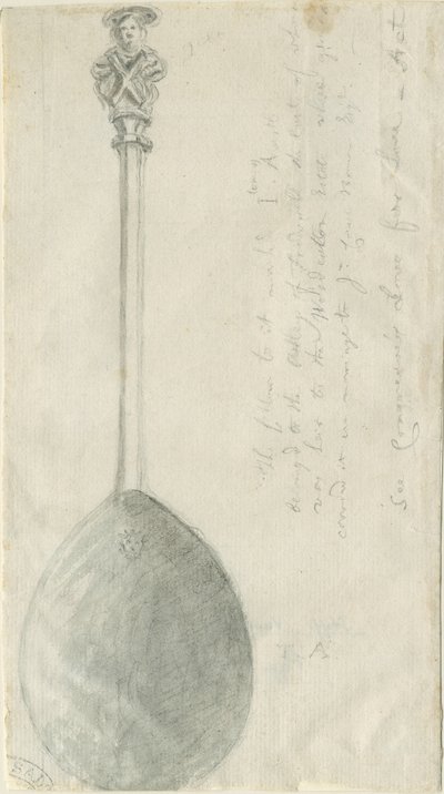 フラズウェル-使徒スプーン：鉛筆とウォッシュの絵、nd [？18セント]（絵） 作： Stebbing Shaw