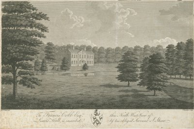 Lysways Hall：彫刻、nd [1762-1802]（印刷） 作： Stebbing Shaw