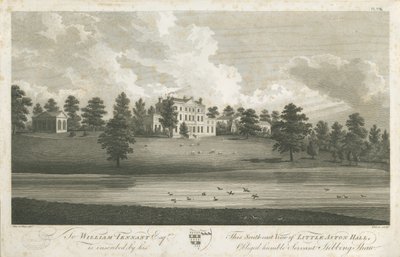 シェンストーン-リトルアストンホール：彫刻、nd [1762-1798]（印刷） 作： Stebbing Shaw