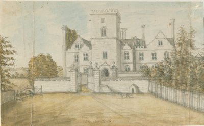 ストートン城：彫刻、nd [1762-1798] 作： Stebbing Shaw