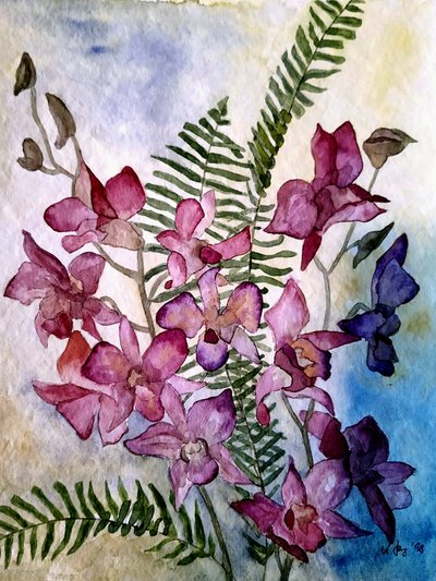 orquídeas 作： Steegs Art Karin