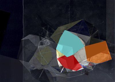 カラフルな幾何学模様 作： Stefan Fransson