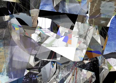 「砕けた光の幾何学」 作： Stefan Fransson