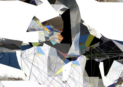 断片化された幾何学的視覚 作： Stefan Fransson
