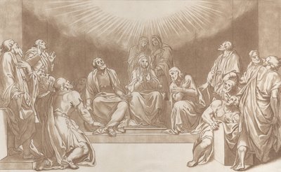 聖霊降臨、1760～90年。 作： Stefano Mulinari