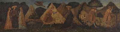 アポロとダフネ、1430年頃 作： Stefano dAntonio di Vanni