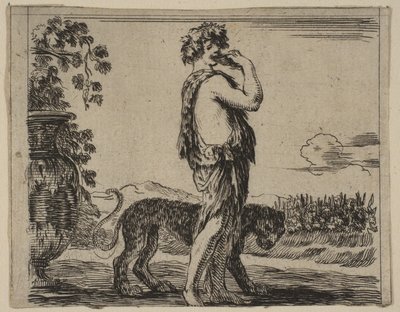 バッカス、Game of Mythology、Game of Mythology、1644年。 作： Stefano della Bella