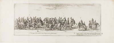 ローマへのポーランド大使の入場 作： Stefano della Bella
