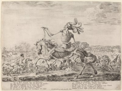 戦場での死 作： Stefano della Bella