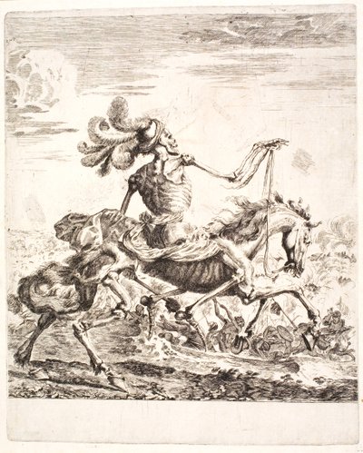 戦場での死 作： Stefano della Bella