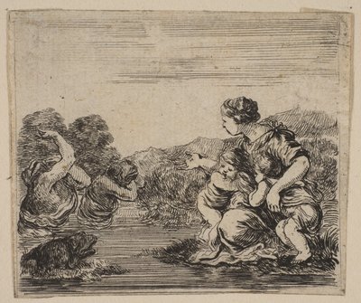 ラトナ、ゲームオブミソロジーゲームオブミソロジー、1644年。 作： Stefano della Bella
