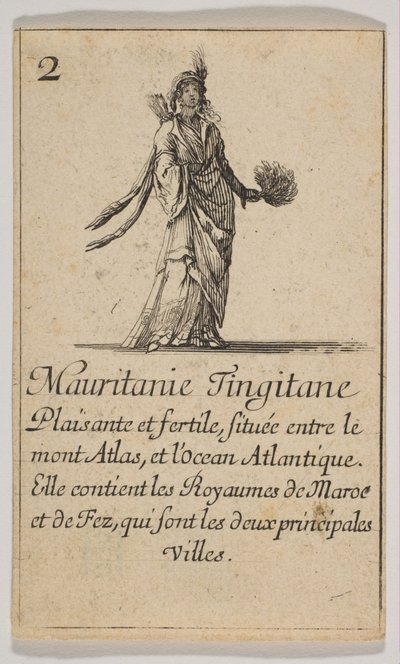 モーリタニア、1644年。 作： Stefano della Bella