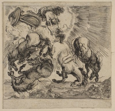 フェトン、ゲームオブミソロジーJeu de la Mythologie、1644年。 作： Stefano della Bella