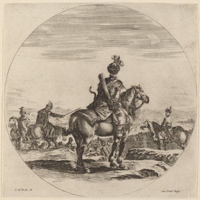 ポーランドの騎士 作： Stefano della Bella