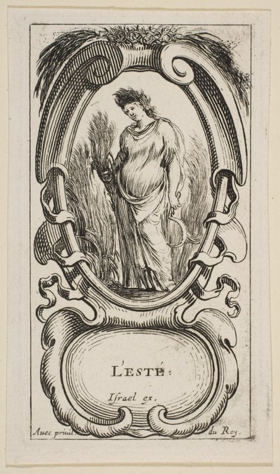 フォーシーズンズの夏のレテ1641年。 作： Stefano della Bella