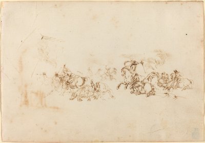騎兵戦闘 作： Stefano della Bella
