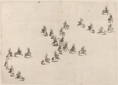 ダブル S フォーメーションの 24 キャバリアーズ 作： Stefano della Bella