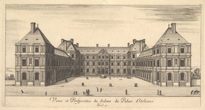 パレドルレアンの内部の眺めと遠近法、レマのさまざまな眺め、1649年〜51年。 作： Stefano della Bella