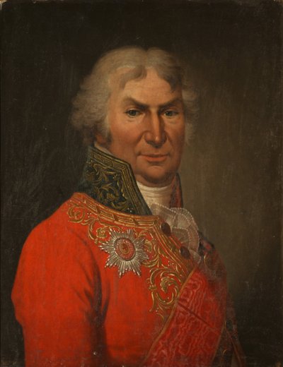 詩人の肖像ドミトリー・クヴォストフ1810-1889、1808年頃 作： Stepan Semenovich Shchukin