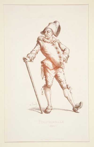1820年のパンチネロ 作： Stephane Pannemaker